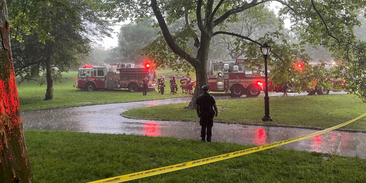 15-year-old Struck by Lightning in Central Park during Thunderstorm