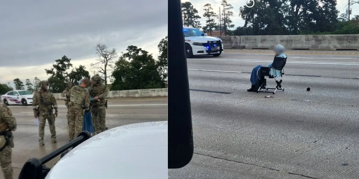 Armed Woman triggers 5-Hour Standoff on Texas Highway after Crashing into Truck