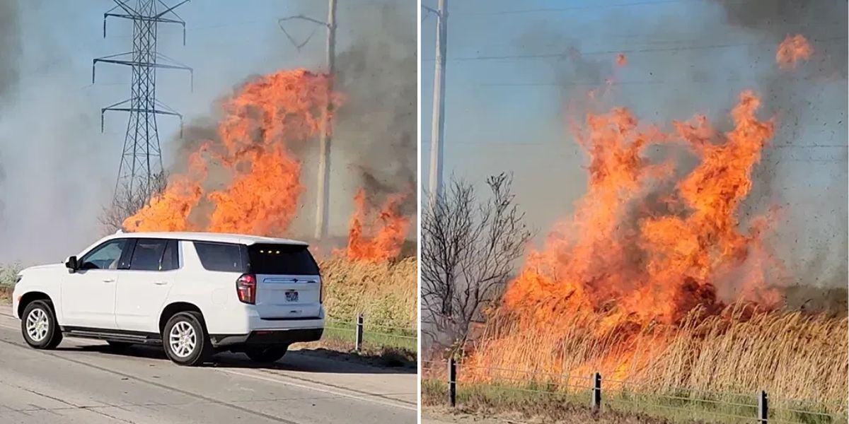 Brush fire along I-15 in Willard temporarily shuts down Southbound lanes