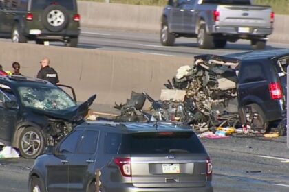 Denver Police investigate Wrong-Way Crash that left 4 injured and 1 dead
