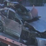Driver, 19, along with 17-year-old passenger dead in fiery Granada Hills crash - LAPD