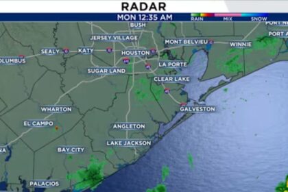 Hot, Humid, and Stormy Houston faces another steamy day with Thunderstorm risk