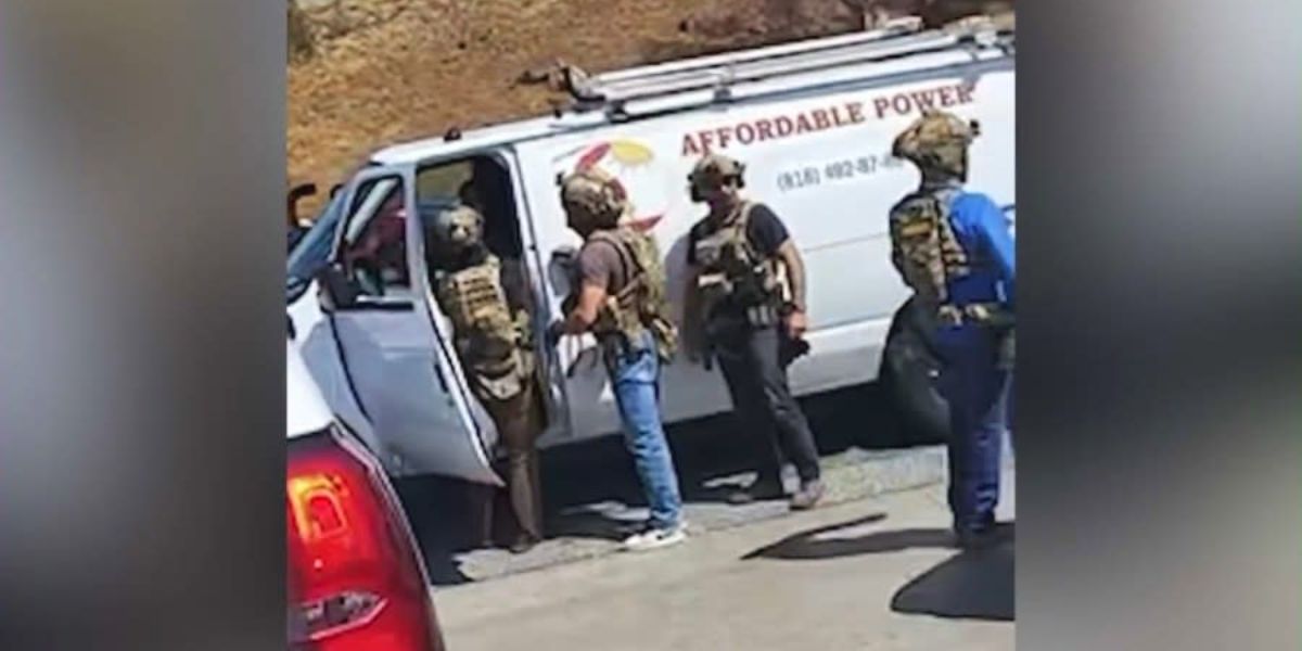 Man Claims He was Dragged, Arrested for filming Pacoima Immigration Raid
