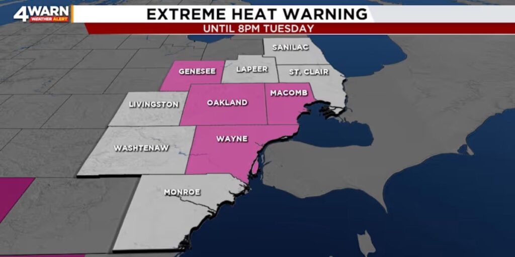 Metro Detroit Heat Wave Brutal Temps, Record Highs, and Storms on the Way (1)