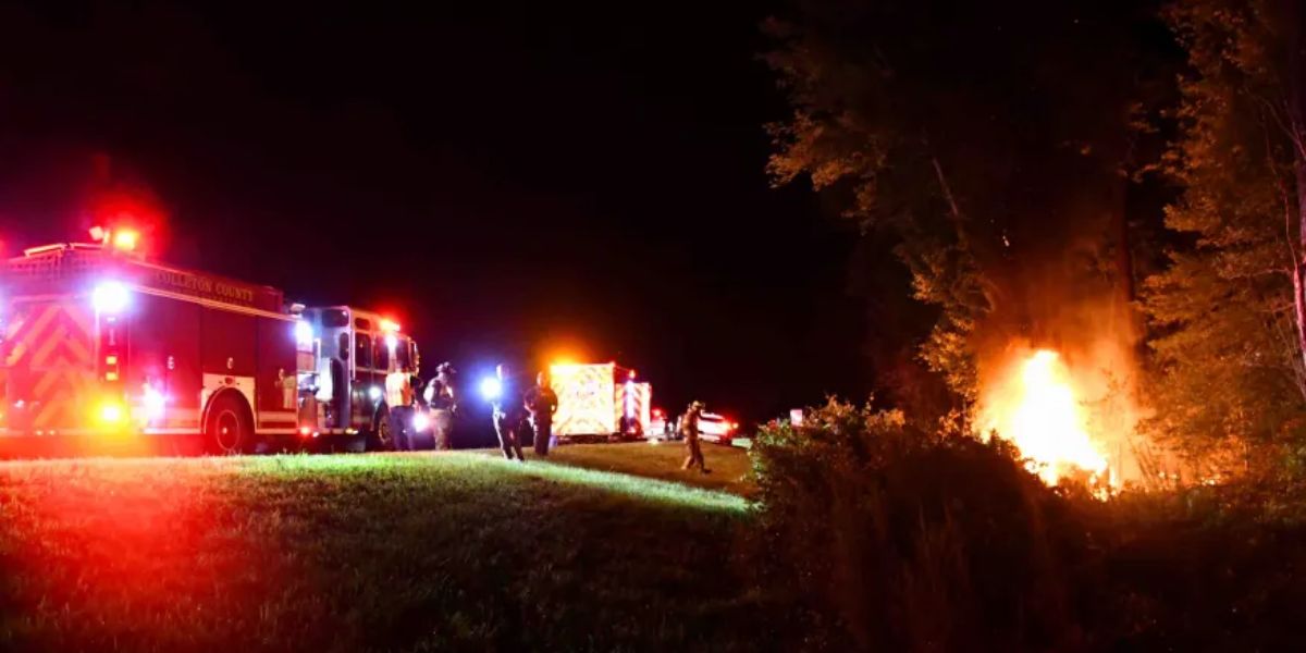 Morning Crash near Walterboro leaves Florida Teen Dead, Car Engulfed in Flames (1)