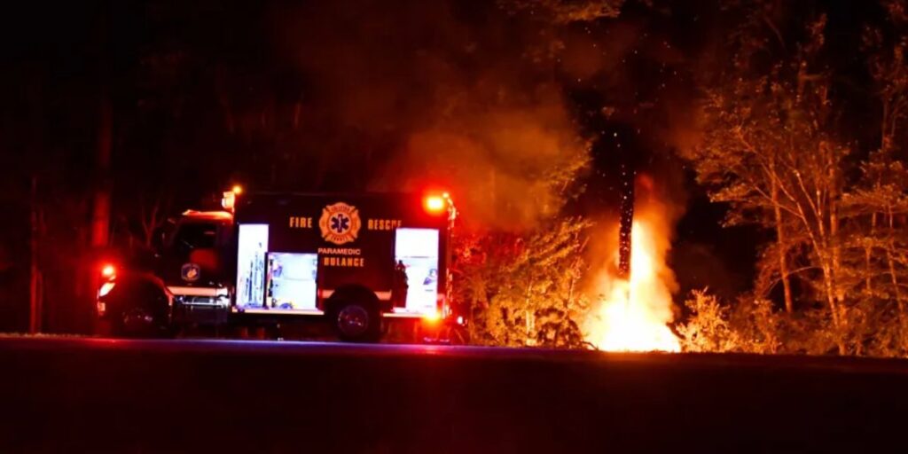 Morning Crash near Walterboro leaves Florida Teen Dead, Car Engulfed in Flames
