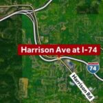 Motorcyclist dies after being Ejected off I-74 overpass in Green Township
