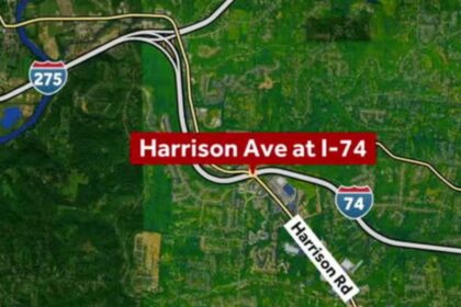 Motorcyclist dies after being Ejected off I-74 overpass in Green Township