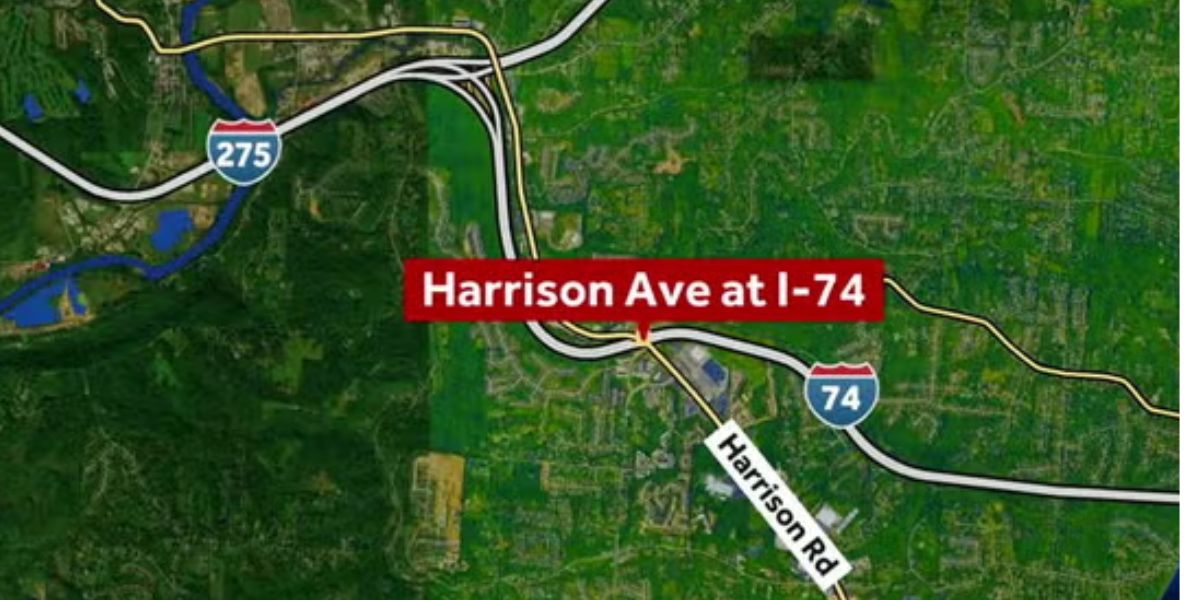 Motorcyclist dies after being Ejected off I-74 overpass in Green Township