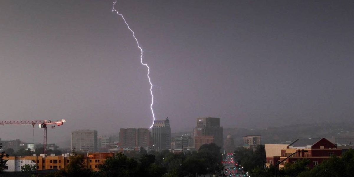 Severe weather expected in Boise Thunderstorms, Wind, and Hail forecasted