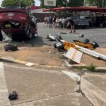 Speeding SUV Flips after Collision with Car in Sparta, Injuring Two - Police