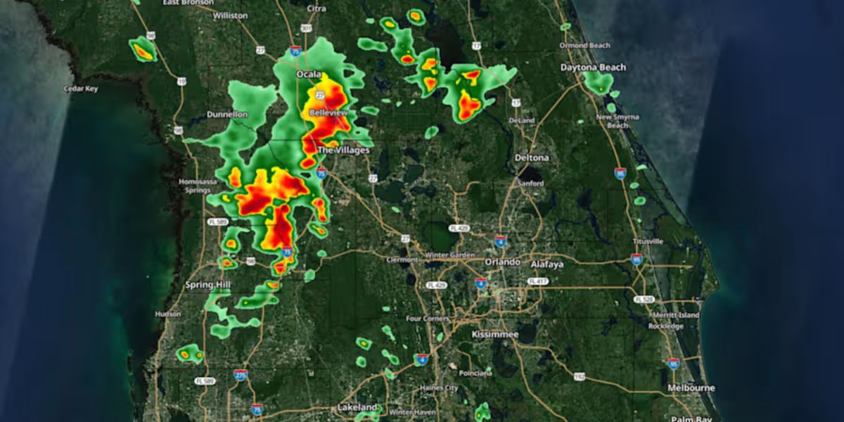 Storms with Gusty Winds, Heavy Rain target Central Florida into the Weekend
