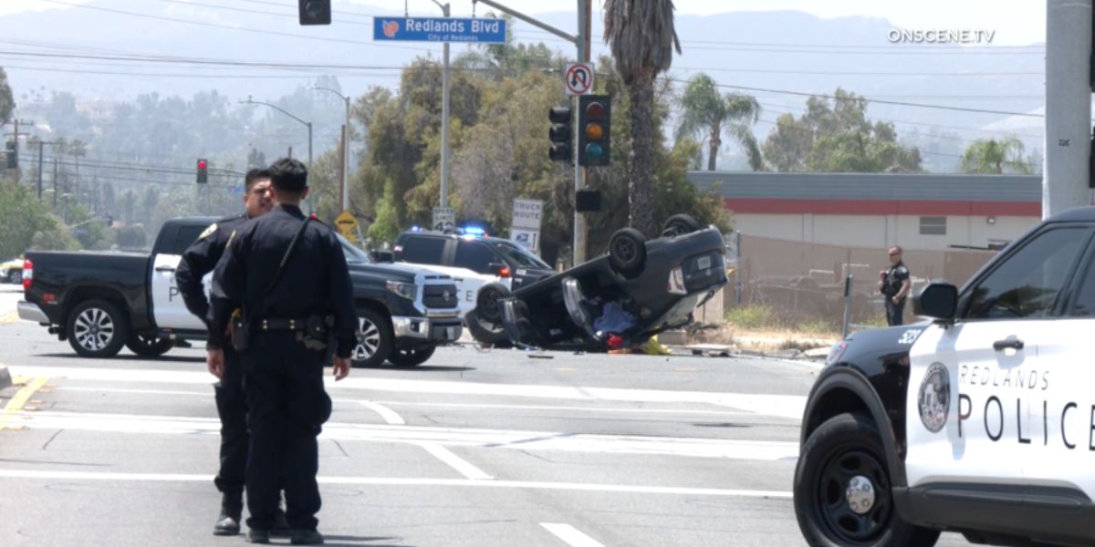 Three killed in San Bernardino Crash involving Motorcyclist Fleeing Deputies